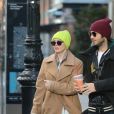 Exclusif - Rose McGowan et son compagnon Josh Latin dans la rue à New York le 31 janvier 2018.