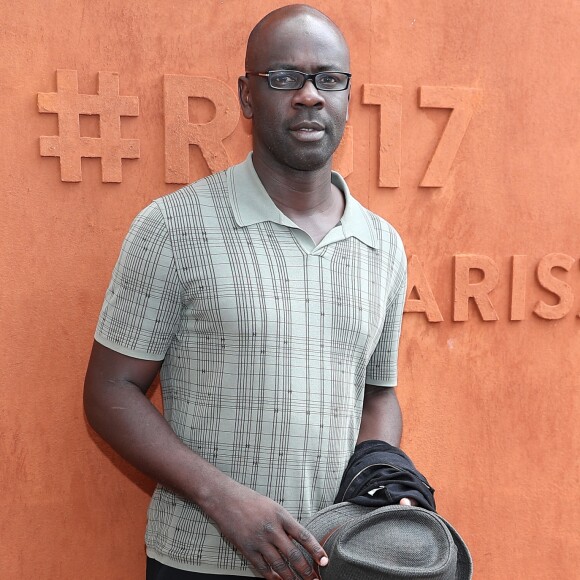 Lilian Thuram au village lors des internationaux de France de Roland Garros à Paris, le 31 mai 2017. © Dominique Jacovides - Cyril Moreau/ Bestimage