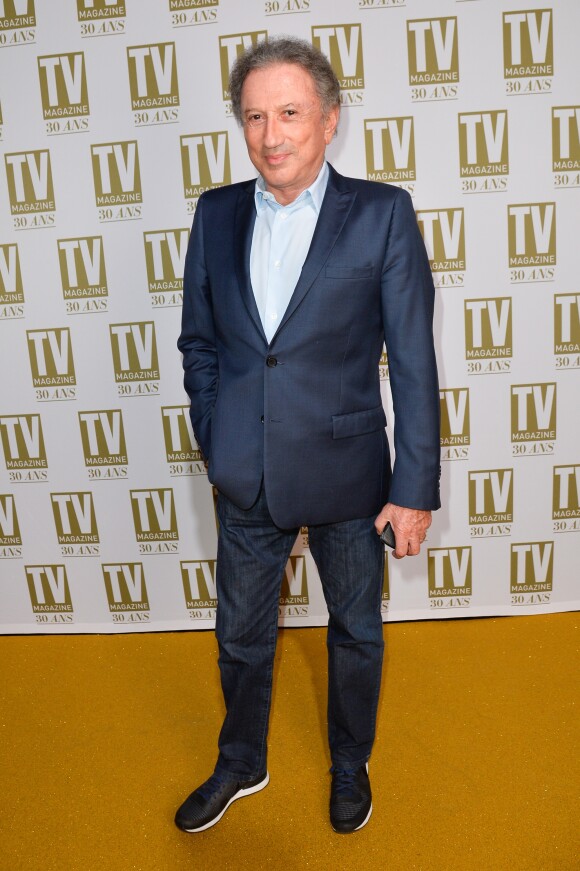 Exclusif - Michel Drucker - Soirée d'anniversaire des 30 ans de TV Magazine au Pavillon des Champs-Elysées à Paris le 17 octobre 2017. © Coadic Guirec/Bestimage