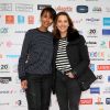 Sonia Rolland et Mélissa Theuriau - 20ème anniversaire du Festival des Créations Télévisuelles de Luchon, France, le 10 février 2018. © Patrick Bernard/Bestimage