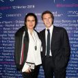 Delphine Pastor, Emmanuel-Philibert de Savoie - Le professeur S. Lyonnet, président de l'Institut des maladies génétiques, et le galériste K. Mennour ont organisé la soirée "Heroes for Imagine", une grande vente aux enchères d'oeuvres d'art animée par G. Elmaleh et dirigée par le président de Christie's F. de Ricqlès à l'institut Imagine, à Paris le 12 février 2018. © Dominique Jacovides/Bestimage
