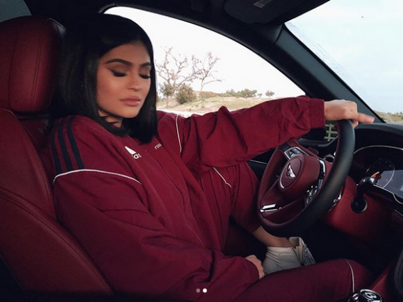 Kylie Jenner à Los Angeles. Février 2018.