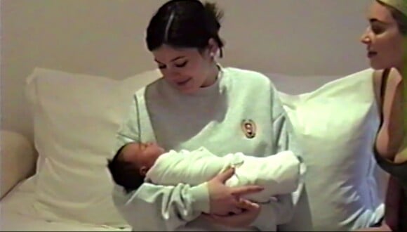 Kylie Jenner, sa nièce Chicago West et sa soeur Kim Kardashian.