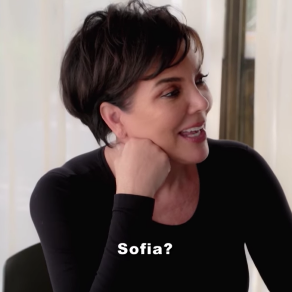 Kris Jenner réagit à la relation de Scott Disick et Sofia Richie dans "L'incroyable famille Kardashian". Février 2018.