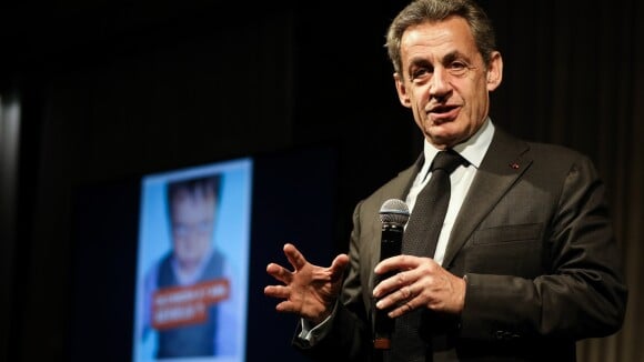 Nicolas Sarkozy, parrain engagé contre le cancer face à Marie Drucker, sublime