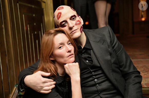Semi-Exclusif - Audrey Marnay et Ali Mahdavi - Le restaurant Manko Paris fête ses 2 ans à Paris, le 13 février 2018. © Veeren/Bestimage