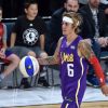 Justin Bieber lors du match NBA All-Star Celebrity Game 2018 à Los Angeles le 16 février 2018