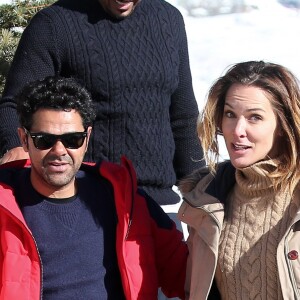 Jamel Debbouze et sa femme Mélissa Theuriau au 20ème festival du film de comédie de l'Alpe d'Huez le 20 janvier 2017. © Dominique Jacovides / Bestimage  Actor Jamel Debbouze and wife Mélissa Theuriau at 20th comedy film festival in Alpe d'Huez, France on january 20th, 201720/01/2017 - Alpe d'Huez