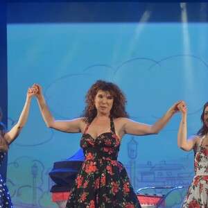 Semi-exclusif - Cécilia Cara, Marion Posta et Anaïs Delva - Générale de la pièce "Enooormes" au théâtre Trévise à Paris le 11 janvier 2018. © Giancarlo Gorassini/Bestimage11/01/2018 - Paris