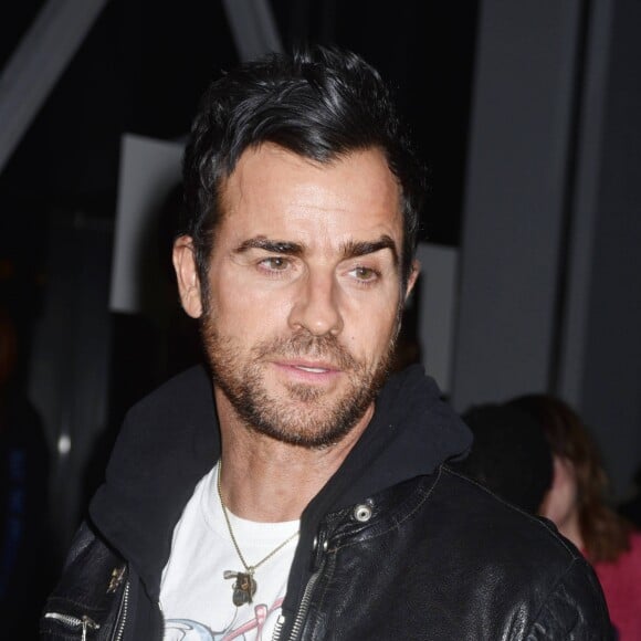 Justin Theroux - Célébrités au défilé de mode Adam Selman lors de la Fashion Week de New York City, New York, Etats-Unis, le 8 février 2018. © CPA/Bestimage