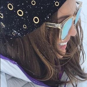 Iris Mittenaere à la montagne, février 2018