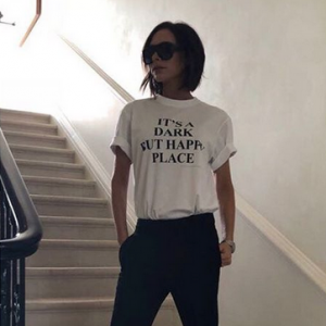 Victoria Beckham à Londres. Février 2018.