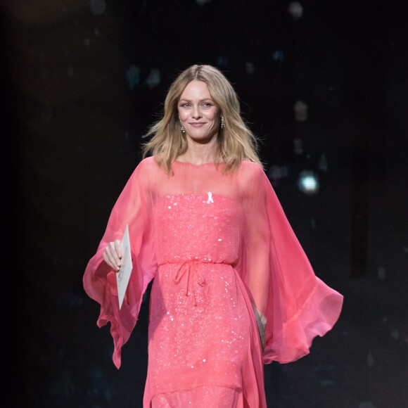 Vanessa Paradis - 43e cérémonie des Cesar à la salle Pleyel à Paris, le 2 mars 2018. © Dominique Jacovides - Olivier Borde / Bestimage