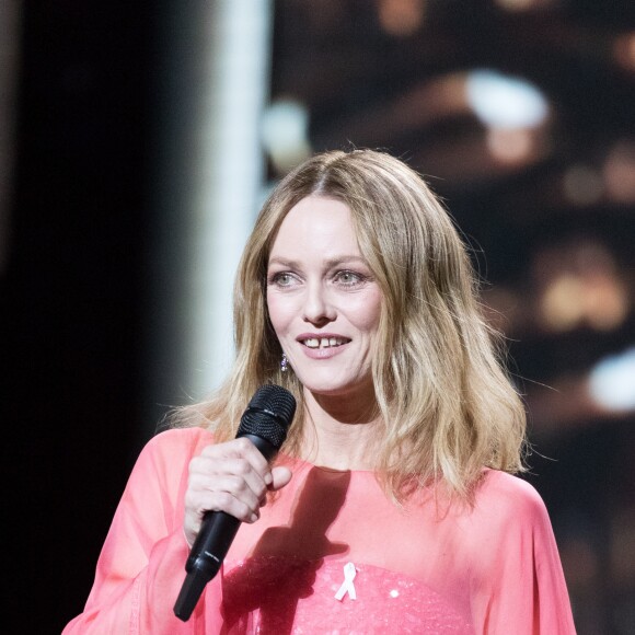 Vanessa Paradis - 43e cérémonie des Cesar à la salle Pleyel à Paris, le 2 mars 2018. © Dominique Jacovides - Olivier Borde / Bestimage