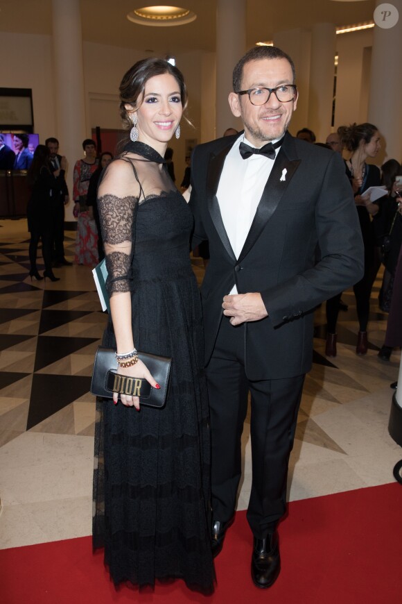 Dany Boon et sa femme Yael - Arrivées lors de la 43ème cérémonie des Cesar à la salle Pleyel à Paris, le 2 mars 2018. © Dominique Jacovides - Olivier Borde / Bestimage