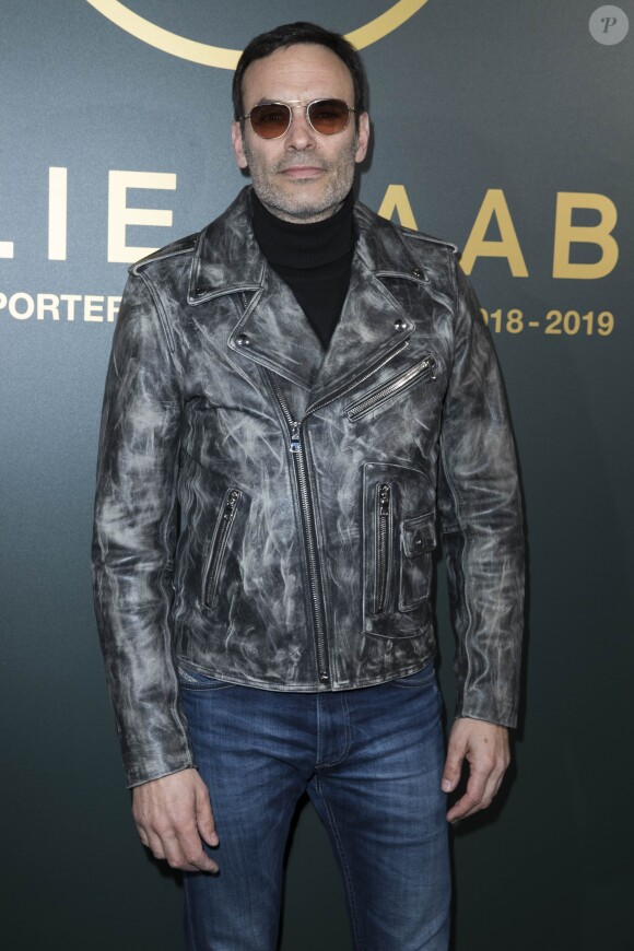 Anthony Delon - People au défilé de mode "Elie Saab", collection prêt-à-porter automne-hiver 2018/2019, à Paris. Le 3 mars 2018 © Olivier Borde / Bestimage