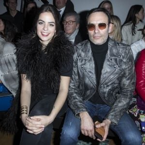 Anouchka & Anthony Delon - People au défilé de mode "Elie Saab", collection prêt-à-porter automne-hiver 2018/2019, à Paris. Le 3 mars 2018 © Olivier Borde / Bestimage