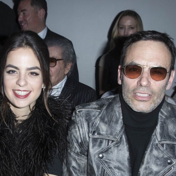 Anouchka & Anthony Delon - People au défilé de mode "Elie Saab", collection prêt-à-porter automne-hiver 2018/2019, à Paris. Le 3 mars 2018 © Olivier Borde / Bestimage