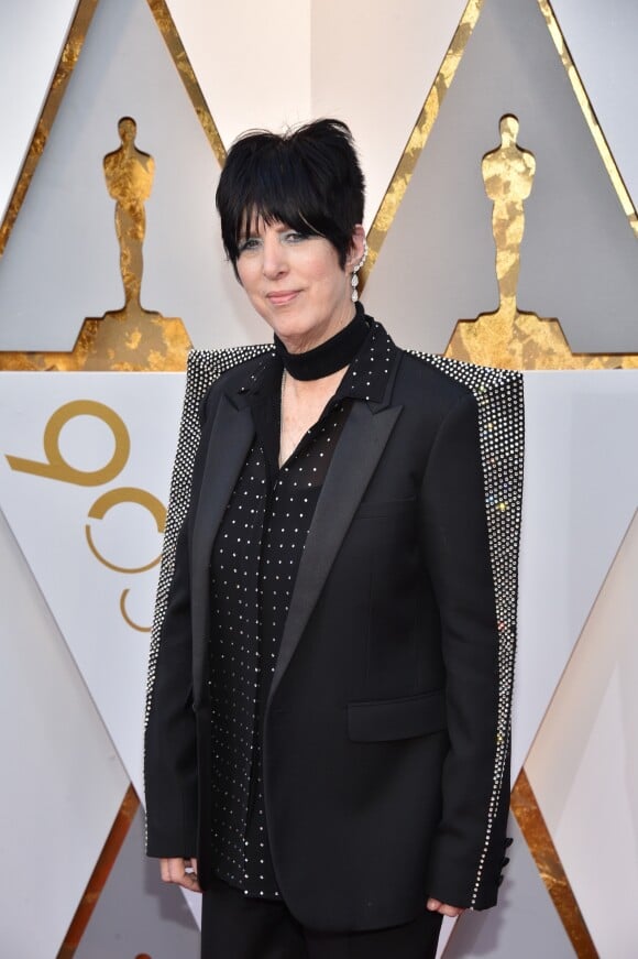 Dianne Warren sur le tapis rouge des Oscars au Dolby Theatre, Los Angeles, le 4 mars 2018.