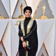 Fatma Al Remaihi sur le tapis rouge des Oscars au Dolby Theatre, Los Angeles, le 4 mars 2018.