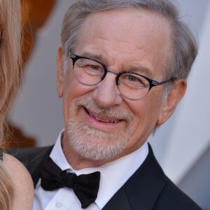 Kate Capshaw et Steven Spielberg sur le tapis rouge des Oscars au Dolby Theatre, Los Angeles, le 4 mars 2018