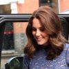 Kate Middleton (enceinte), vient inaugurer les nouveaux locaux de "Place2Be", un service de santé mentale, à Londres. Le 7 mars 2018