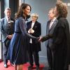Kate Middleton, enceinte, à l'inauguration des nouveaux locaux de l'association Place2Be à Londres le 7 mars 2018.