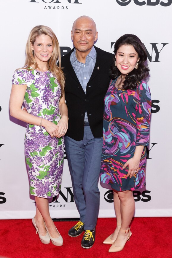 Kelli O''Hara, Ken Watanabe, Ruthie Ann Miles à New York, le 29 avril 2015.