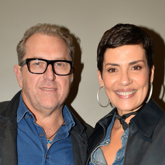 Cristina Cordula et son mari Frédéric Cassin - Célébrités pendant les concert du groupe Suprême NTM à l'AccorHotels Arena à Paris, France, les 8, 9 et 10 mars 2018. © Veeren/Bestimage