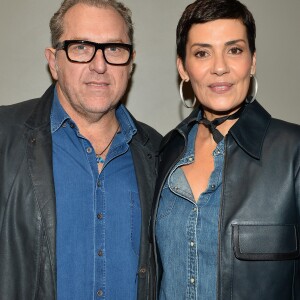 Cristina Cordula et son mari Frédéric Cassin - Célébrités pendant les concert du groupe Suprême NTM à l'AccorHotels Arena à Paris, France, les 8, 9 et 10 mars 2018. © Veeren/Bestimage