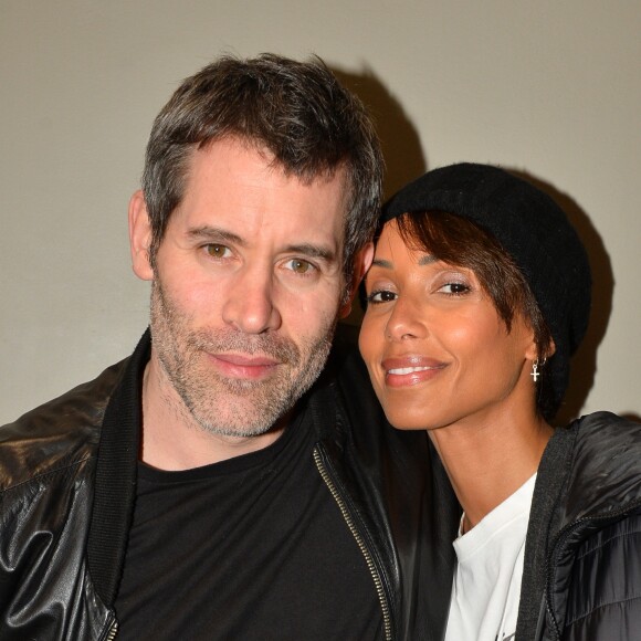 Sonia Rolland et son compagnon Jalil Lespert - Célébrités pendant les concert du groupe Suprême NTM à l'AccorHotels Arena à Paris, France, les 8, 9 et 10 mars 2018. © Veeren/Bestimage