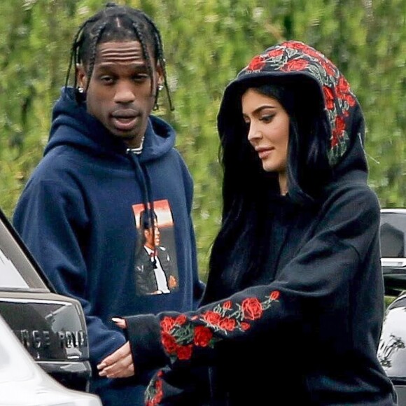 Exclusif - Travis Scott et Kylie Jenner à Los Angeles le 31 mai 2017.