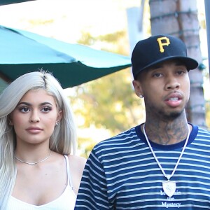 Kylie Jenner et Tyga dans les rues de Beverly Hills, le 8 novembre 2016