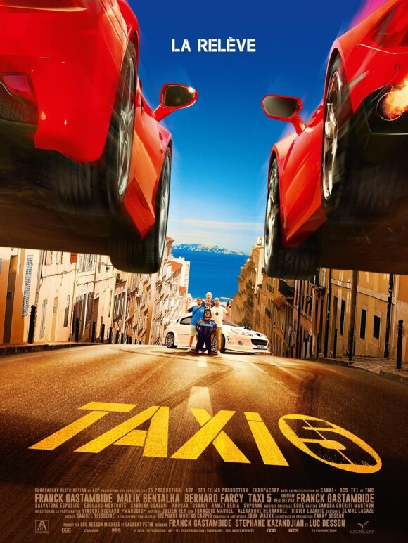 Affiche officielle de Taxi 5