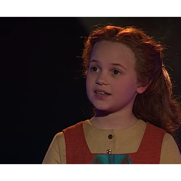 Alicia Vikander dans l'émission Småstjärnorna en 1997.