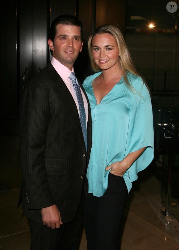 Donald Trump Jr. et sa femme Vanessa au Smile Gala au Beverly Hilton à Los Angeles le 24 septembre 2010