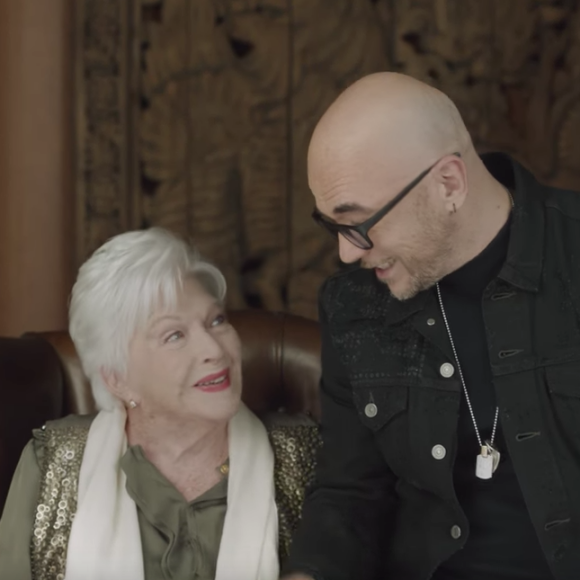 Line Renaud et Pascal Obispo dans le clip "Sa raison d'être 2018" pour Sidaction.