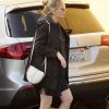 Exclusif - Kirsten Dunst enceinte est allée déjeuner avec sa mère Inez Rupprecht à Los Angeles, le 27 février 2018