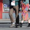 Exclusif - Kirsten Dunst (enceinte) et son compagnon Jesse Plemons se promènent dans les rues de Los Angeles. Le 26 février 2018