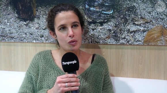 Clémence Castel de "Koh-Lanta All Stars" en interview pour Purepeople, février 2018