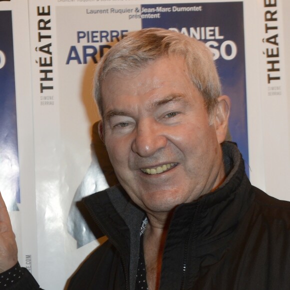 Martin Lamotte - Photocall de la générale de la pièce "L'être ou pas" au Théâtre Antoine à Paris le 21 mars 2016. © Coadic Guirec/Bestimage