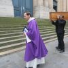 Obsèques de Geneviève Fontanel en l'église Saint-Roch à Paris le 22 mars 2018. © CVS/Bestimage