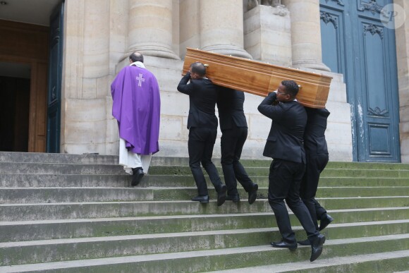 Obsèques de Geneviève Fontanel en l'église Saint-Roch à Paris le 22 mars 2018. © CVS/Bestimage