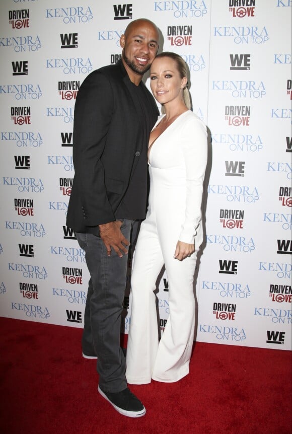 Kendra Wilkinson et son mari Hank Baskett à West Hollywood. Le 31 mars 2016.