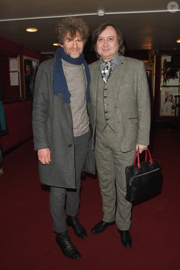Exclusif - Nicolas Vaude et Michel Fau - Générale de la pièce "Douce Amère" au théâtre des Bouffes-Parisiens à Paris le 26 mars 2018. © Coadic Guirec/Bestimage  (no web - No Blog pour suisse et Belgique)26/03/2018 - Paris