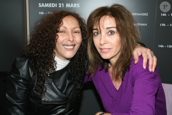 Soad Bogdary et Veronique El Baze - salon du livre à Paris le 22 mars 2015