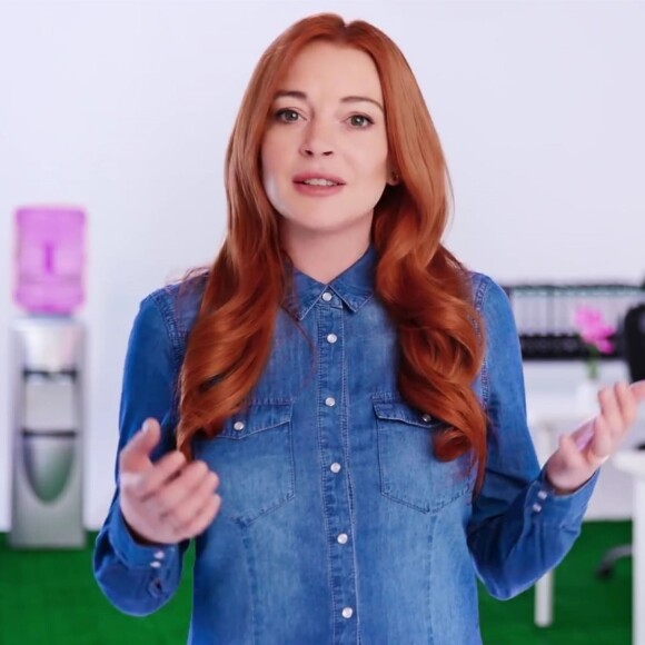 Lindsay Lohan est la nouvelle porte parole du site d'avocats Lawyer.com