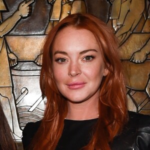 Lindsay Lohan - People au défilé Zeynep Kartal lors de la fashion week de Londres le 17 février 2018.