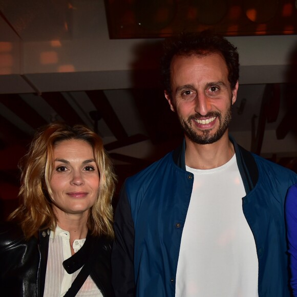 Exclusif - Arié Elmaleh et sa compagne Barbara Schulz - Showcase de Pauline Croze pour présenter son nouvel album Bossa Nova à La Mano à Paris, le 25 mai 2016. © Giancarlo Gorassini/Bestimage 25/05/2016 - Paris