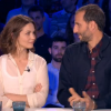 Barbara Schulz et Arié Elmaleh sur le plateau de l'émission "On n'est pas couché" diffusée le 31 mars 2018 sur France 2.